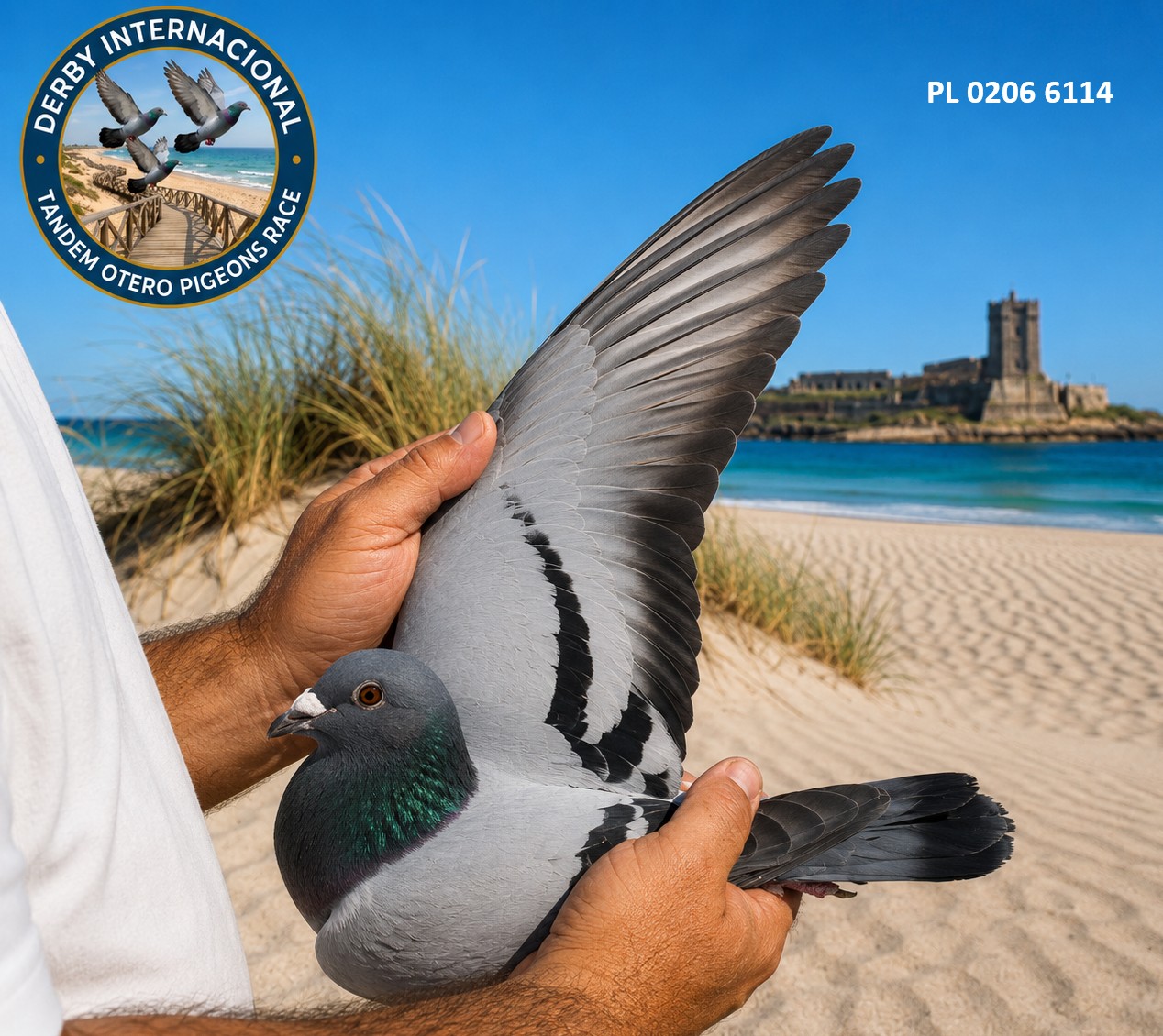 PL-0206-6114-25 ZGUD RACING PIGEONS- DERBY DE CHIPIONA
